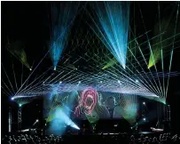  ?? Submitted photo ?? ■ The Texarkana Regional Arts and Humanities Council has postponed “The Pink Floyd Laser Spectacula­r” until the fall.