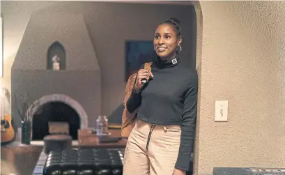  ?? MERIE W. WALLACE/THE ASSOCIATED PRESS ?? Issa Rae, creator and star of the critically acclaimed the series Insecure, once applied to be a Lyft driver, but was rejected.