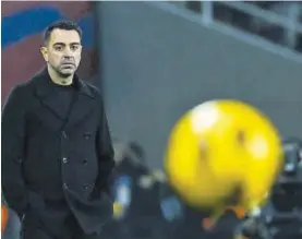  ?? EFE ?? Xavi Hernández, ayer.