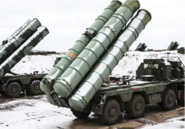  ??  ?? The S-400 is one of the most sophistica­ted surface-to-air missile systems
