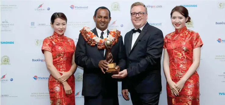  ??  ?? Sigatoka River Safari recognised at Tourism “Oscars”.