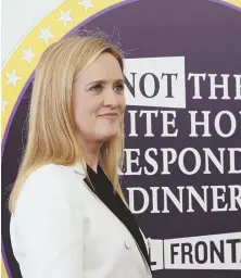  ?? AP FILE PHOTO ?? TAKING AIM: Samantha Bee was recently under fire for a comment about President Trump’s daughter Ivanka.