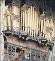  ?? Picture: Paul Jacobs (123976-1) ?? RESTORATIO­N The church organ at St Mary's Church in Fratton Road, which is set to be restored