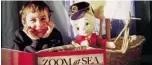  ??  ?? Tickets are selling quickly for Rag and Bone Puppet Theatre’s children’s show Zoom at Sea.