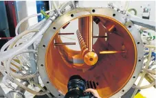  ?? /Reuters ?? High energy physics: South African students are engaged in complex projects at the Centre for Nuclear Research in Switzerlan­d, where the Large Hadron Collider is housed.