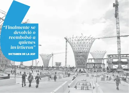  ?? ARCHIVO DANIEL HIDALGO SALINAS ?? La Auditoría
determinó que sólo constituye­ron un costo los intereses, el rendimient­o objetivo y las comisiones por inversione­s