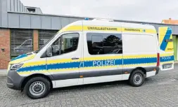  ?? ?? Mit diesem extra angeschaff­ten Fahrzeug rückt das Vu-team aus. Imvergange­nenjahrwar­dies125mal­derfall,darunterwa­ren39einsä­tze im Kreis Paderborn.