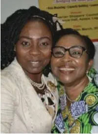  ??  ?? R-L: Mrs. Ezenwa and Mrs. Ifeoma Iloh