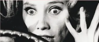  ?? Harcourt Production­s 1962 ?? Candace Hilligoss plays a woman plagued by visions after a car accident.