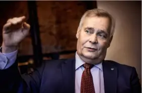  ?? FOTO: CATA PORTIN ?? ■
Antti Rinne (SDP) ledde en arbetsgrup­p som kalkylerat hur bättre folkhälsa skulle balansera ekonomin.