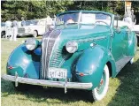  ??  ?? In addition to the hardtop models, Hudson also made a convertibl­e version in 1937 and 1938.