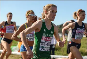  ??  ?? Wicklow’s Fionnuala McCormack will be a force to be reckoned with in Edinburgh this weekend.