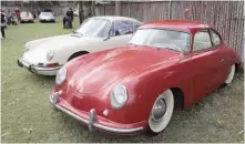  ??  ?? Bottom left: Matt Clawson braved the rain in his ’52 Prea, featured in issue #70