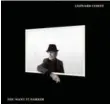  ?? SONY MUSIC CANADA ?? Leonard Cohen’s album will be released on Friday.