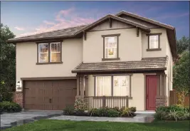  ??  ?? Tierra at Monte Bella offers five distinct one- and two-story floor plans that range from 1,543 square feet to 2,853 square feet.