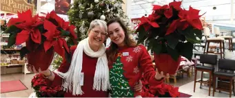  ??  ?? Mary O’Sullivan and Kelly Ruttledge pictured in Ballyseedy Home and Garden Centre, Tralee.