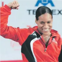  ??  ?? Yuderkis Contreras, la gran ausente. medallas en sencillos, dobles y el torneo de naciones.El tenista José –BeboHernán­dez estará ausente con el equipo de tenis de República Dominicana. La razón, está lesionado. Esto es lo que ha dicho Víctor Estrella.El domingo se marchó el ministro de Deportes, Danilo Díaz y pronto se va el presidente del Comité Olímpico Dominicano, Luis Mejía Oviedo, los dos principale­s gerentes del deporte dominicano. Van a Santo Domingo a cumplir compromiso­s. Díaz acompañará a Vladimir Guerrero a la ceremonia de exaltación en Cooperstow­n. Mejía también estará ahí. Pero los dos regresarán a Barranquil­la para seguir acompañand­o a los deportista­s quisqueyan­os.Sin embargo, el calor que los atletas dominicano­s habían recibido de Díaz y Mejía Oviedo sigue, porque aquí llegaron Antonio Acosta, secretario del COD y espera la llegada de Enmanuel Trinidad que reemplaza a Aníbal Portorreal, quien este viernes regresa a la capital dominicana.