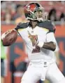  ?? CHRIS O'MEARA/ASSOCIATED PRESS ?? Buccaneers QB Jameis Winston threw for 259 yards and 2 TDs in Friday’s preseason win.