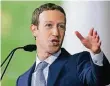  ?? FOTO: AP ?? Mark Zuckerberg sorgt sich um das Image seines Netzwerks.