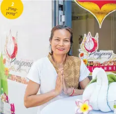  ??  ?? Sompong Seifert hat unter dem Namen „Pingpong. Thai-Massage & Spa“vor gut einem Monat ihr Geschäft in der Spitalstra­ße eröffnet.