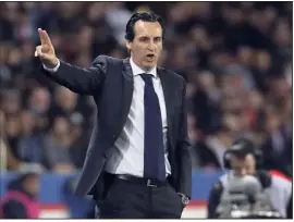  ?? (Photo AFP) ?? Emery a encore la Coupe de France à aller gagner.