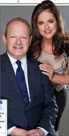  ??  ?? Troubled: Simon Danczuk with second wife Karen
