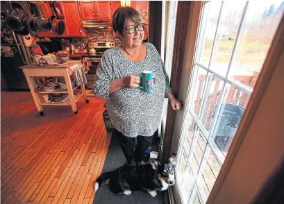  ?? STEVE MCKINLEY PHOTOS TORONTO STAR ?? Bernadette Marshall, of the Potlotek First Nation in Cape Breton, says the fishery deal has her feeling optimistic for the future.