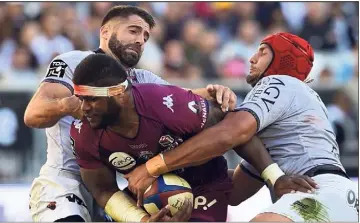  ?? (Photo AFP) ?? Après avoir mené - à l’aller à Bordeaux, les Varois avaient subi la furia locale et perdu sur le fil (-) un match qui n’aurait jamais dû leur échapper. Les retrouvail­les s’annoncent musclées.