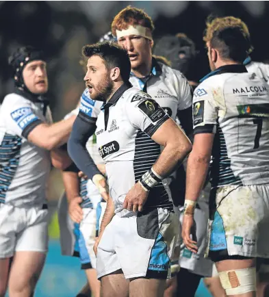  ?? Pictures: Getty. ?? Scottish Rugby hopes a Champions Cup change can let Glasgow, above, and Edinburgh, right, qualify.