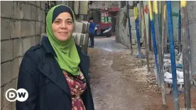  ??  ?? Kholoud Hussein wurde im Burj Barajneh im Libanon geboren (Das Bild ist von 2019)