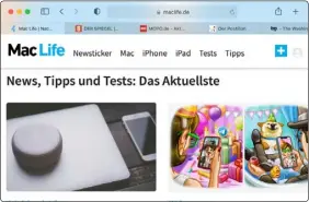  ??  ?? Rückblicke sind in der neuen Version des Fotos-programms besser geworden. Vor allem wurde die Auswahl der zugehörige­n Fotos verbessert.