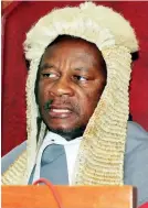  ??  ?? Justice Martin Makonese