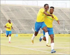  ?? Photo: The South African ?? Chasing history…Namibia’s prolific striker Peter Shalulile is on the verge of setting a new NSL Golden Boot awards record.