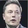  ??  ?? Elon Musk