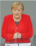  ??  ?? German Chancellor Angela Merkel.