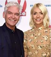  ??  ?? Phillip Schofield and Holly Willoughby