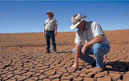  ??  ?? A devastatin­g drought has left farmers struggling.