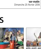  ??  ?? Hugues,céramiste François, décorateur. et près avoir parcouru le monde,Sylvie a posé ses valises à Bargème.