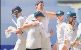  ?? REUTERS ?? Mitchell Starc has taken 14 wickets, including a fivewicket haul at Adelaide, in the Ashes so far.