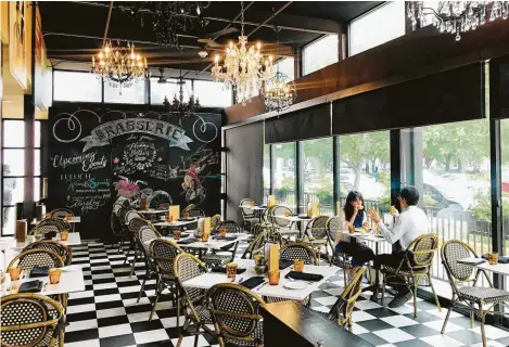  ?? Courtesy photo ?? Brasserie du Parc off Discovery Green is offering a three-course meal.