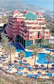  ??  ?? All-inclusive: Holidaywor­ld on the Costa del Sol