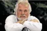  ?? Associated Press file photo ?? Kenny Rogers, who embodied “The Gambler” persona and whose musical career spanned jazz, folk, country and pop, has died at 81, leaving behind a career full of success across music, TV and film.