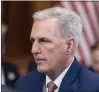  ?? ALEX BRANDON— THE ASSOCIATED PRESS ?? At first, Speaker Kevin McCarthy wanted House members to read the Constituti­on aloud.