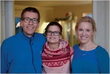  ?? Bild: JARI VÄLITALO/ARKIV ?? SAMLADE IN. Initiativt­agarna Jörgen Hallgren, Lotta Delling och Anna Hallén jobbar på medicinkli­niken i Halmstad.