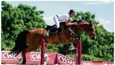  ??  ?? Le Haras de Monthomé de Chauffry organisera ce week-end les championna­ts départemen­taux de saut d’obstacles amateur.