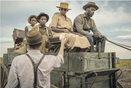  ?? — NETFLIX FILES ?? Mudbound, a drama about racism in Mississipp­i in the 1940s, received four nomination­s. Mary J. Blige is up for best supporting actress while Rachel Morrison makes history as the first female cinematogr­apher to earn an Oscar nod.