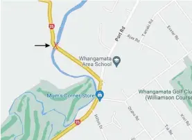  ?? Image / Supplied ?? Moana Anu Anu Bridge on the outskirts of Whangamata¯ is facing one-day closures in May and June.