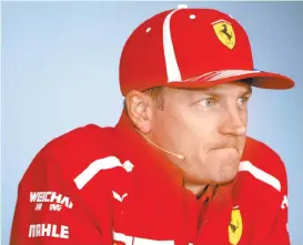  ??  ?? Kimi Räikkönen correrá en Sauber