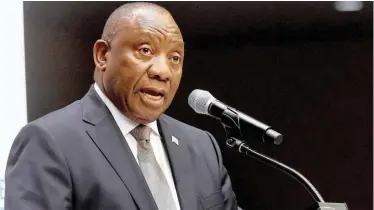  ?? | African News Agency (ANA) Archives ?? UNDER the SA Constituti­on, President Cyril Ramaphosa has the power to appoint and dismiss Cabinet members and should not be required to justify such decisions, say his lawyers.