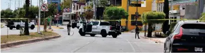  ?? ?? Operativo. Elementos de la Guardia Nacional en las calles de Culiacán, el pasado 24 de marzo.